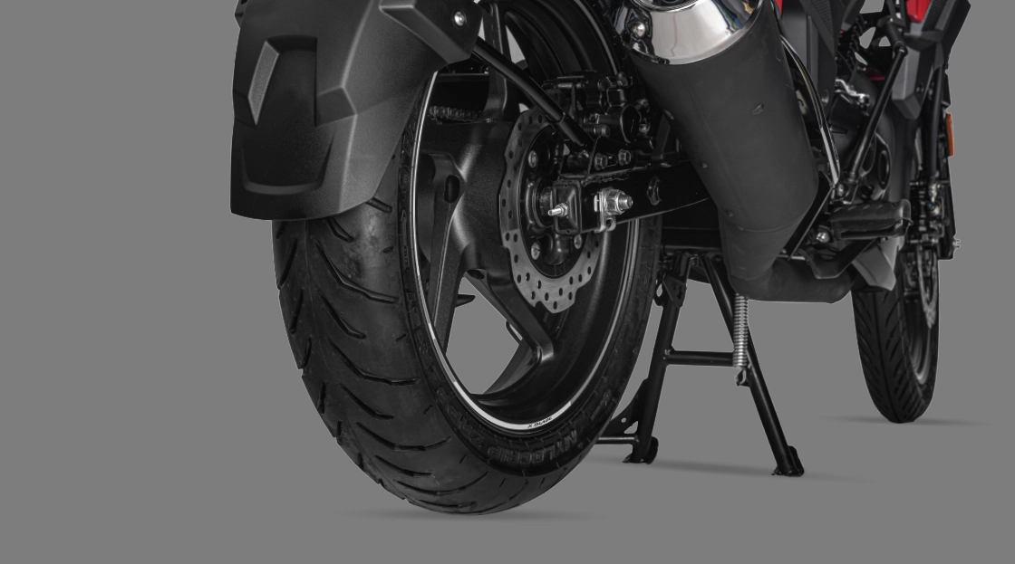Wide Rear Tyre