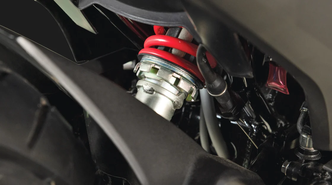 Monoshock-Suspension